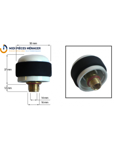 bouchon de remplissage centrale LAURASTAR -...