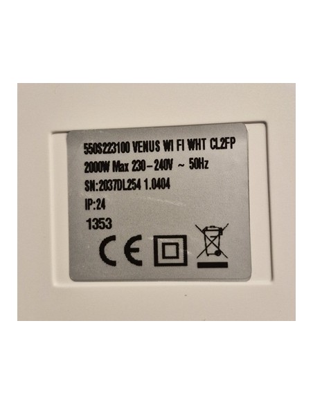 THERMOSTAT VENUS WIFI POUR RADIATEUR DELONGHI 550S223100