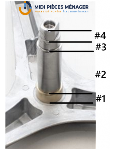 CROISILLON DE TAMBOUR ALTERNATIVE SAMSUNG DC97-23358A
