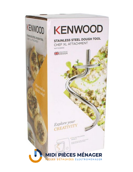 KAT72.000SS - Crochet pétrin POUR ROBOT KENWOOD AW20011050