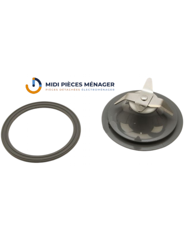 ENSEMBLE DE LAME AVEC JOINT POUR ROBOT PROSPERO KENWOOD AS00002398