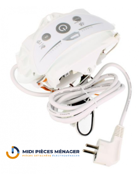 Boitier avant + carte electronique pour generateur vapeur CALOR CS-00146022