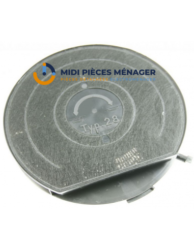 FILTRE A CHARBON POUR HOTTE ASPIRANTE TYPE 28...