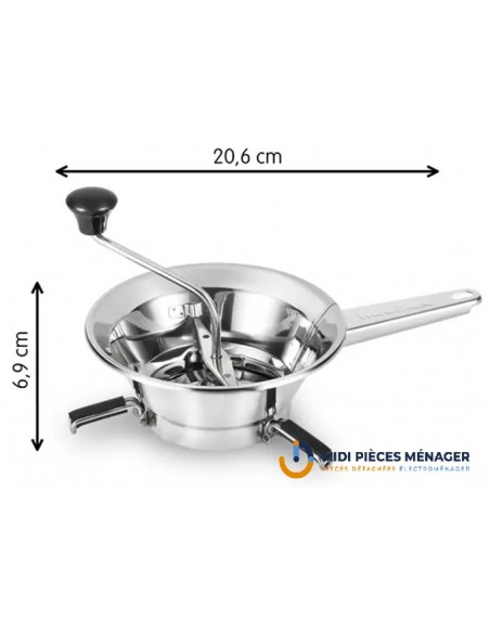 Moulin a legumes grand modele inox MOULINEX A45306