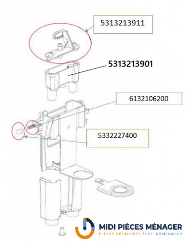 BUSE CAFE ASSEMBLEE POUR CAFETIERE DELONGHI...