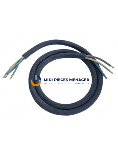CAB360/1 CABLE ELECTRIQUE POUR APPAREIL DE CUISSON HO7 RNF 3X6MM 484010678187