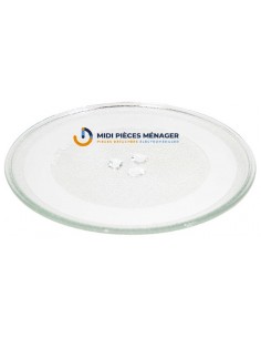 PLATEAU TOURNANT EN VERRE Ø...