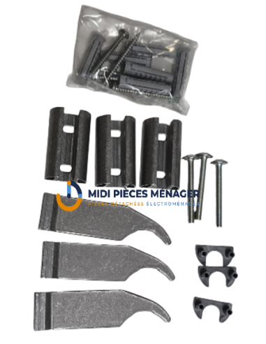 fixation pour radiateur galbe delonghi 5525200042