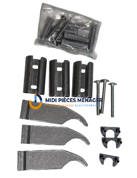 fixation pour radiateur galbe delonghi 5525200042