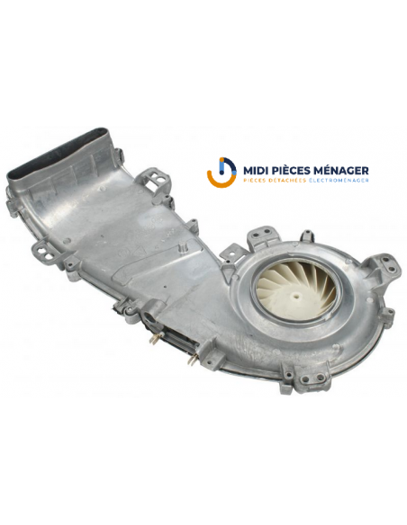 BLOC COLLÉ CONDUIT AIR SECHAGE + RESISTANCE POUR LAVE LINGE ELECTROLUX 3486350105