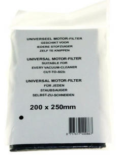 FILTRE MOTEUR NOIR UNIVERSEL A DECOUPER