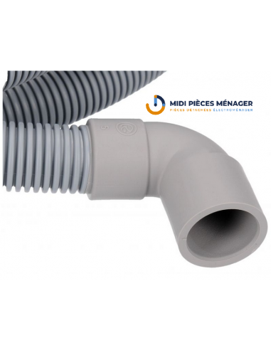 TUYAU VIDANGE 2,5M COUDE STANDARD