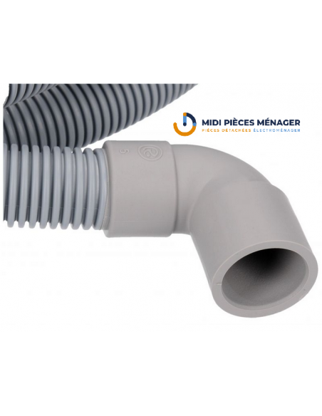TUYAU VIDANGE 2,5M COUDE STANDARD