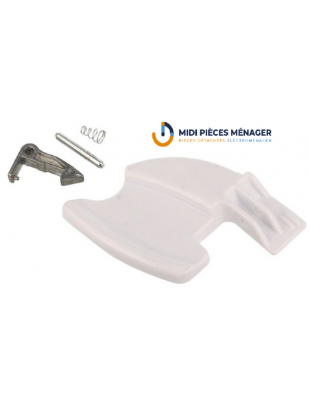 POIGNÉE DE PORTE POUR LAVE LINGE CANDY HOOVER 49016396
