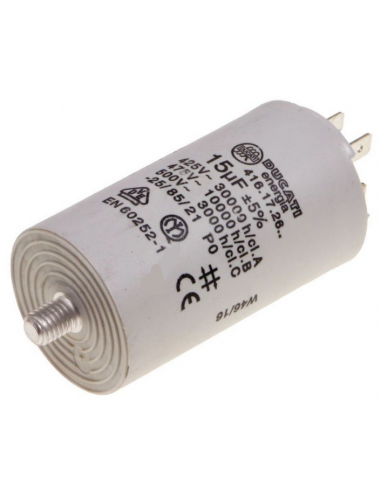 CONDENSATEUR 15mf 450V LAVE LINGE