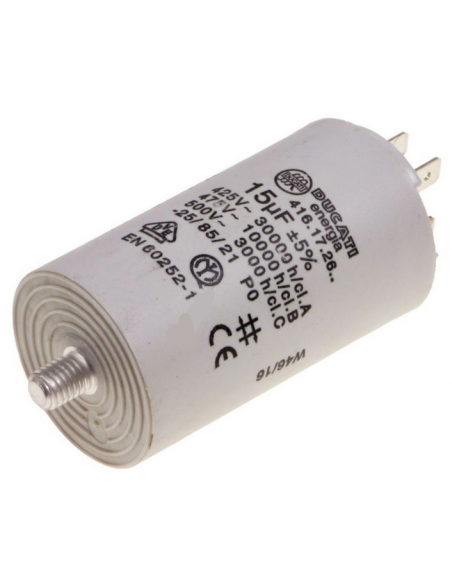 CONDENSATEUR 15mf 450V LAVE LINGE