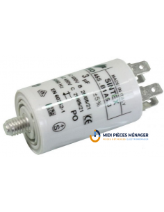 CONDENSATEUR 3µf 450V LAVE-LINGE