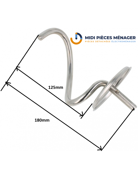 KAT52.000SS - CROCHET MELANGEUR POUR ROBOT KENWOOD AW20011061