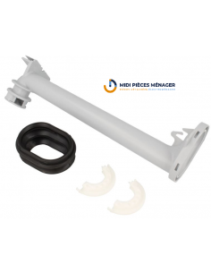 CONDUIT GRIS COMPLET POUR LAVE VAISSELLE ELECTROLUX AEG 1170370025