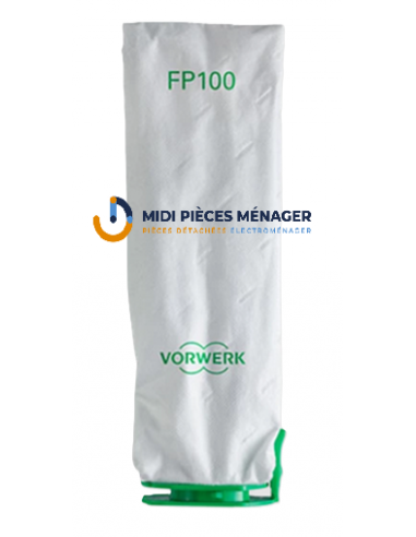 SACS FILTRE POUR ASPITRATEUR KOBOLB VB100 VORWERK 58017
