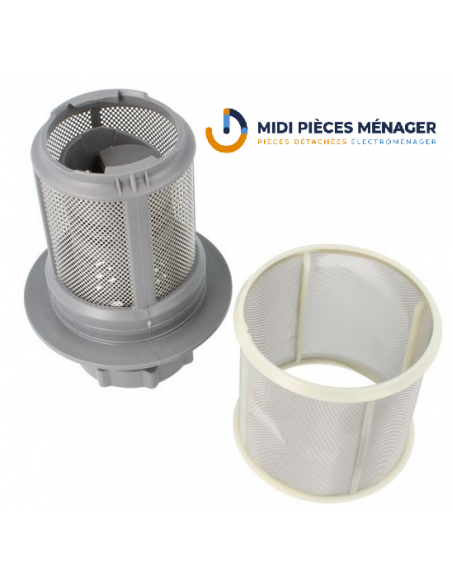FILTRE FIN ADAPTABLE POUR LAVE VAISSELLE BOSCH SIEMENS 17008311
