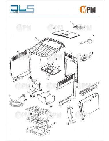VUE ECLATEE DELONGHI FEB2533.B
