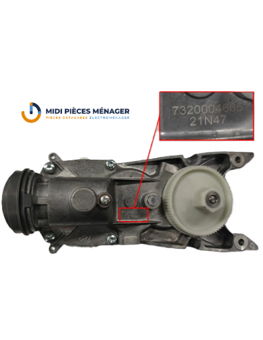 ENSEMBLE BOÎTE DE VITESSE POUR ROBOT Titanium Chef Baker KENWOOD AS00004385