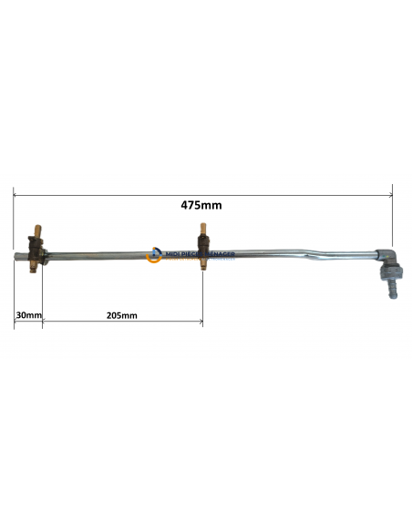 TUBULURE 28Mb 1/2" (Fr) POUR PLANCHA CAMPINGAZ 5010002326