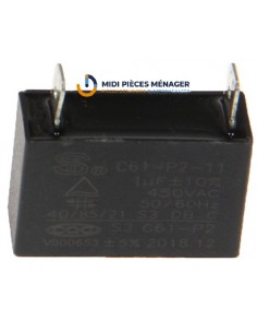 CONDENSATEUR 1uF POUR CLIMATISEUR DELONGHI NE1327