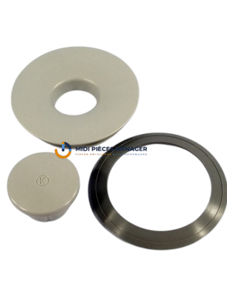 couvercle complet de bol inox AT339 kenwood KW712158