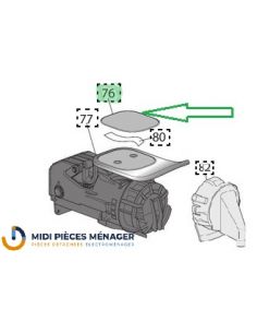 ENSEMBLE LEVIER TMBU DELONGHI LATTISSIMA ONE 53132D1047