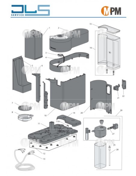 VUE ECLATEE DELONGHI ENV300.B