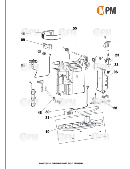 VUE ECLATEE DELONGHI ENV120.BM