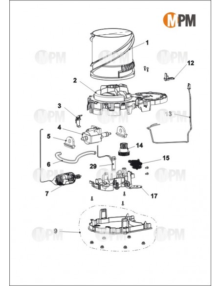 VUE ECLATEE DELONGHI ENV150.BM
