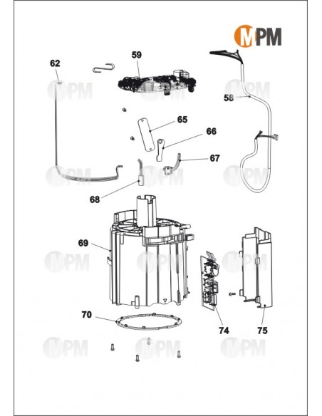 VUE ECLATEE DELONGHI ENV150.BM