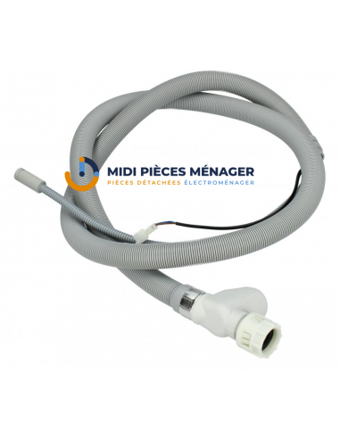 TUYAU ARRIVÉE D'EAU AQUASTOP 1,6M WHIRLPOOL C00372679