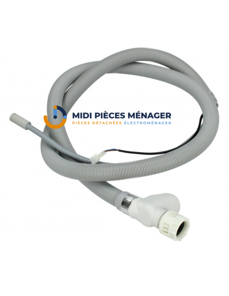 TUYAU ARRIVÉE D'EAU AQUASTOP 1,6M WHIRLPOOL C00372679