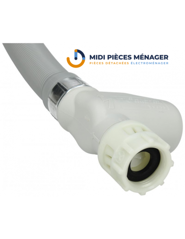 TUYAU ARRIVÉE D'EAU AQUASTOP 1,6M WHIRLPOOL C00372679