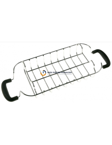 TSBW01 RECHAUFFE PAIN ET PORTE TRANCHES (2) POUR GRILL PAIN SMEG 970074263