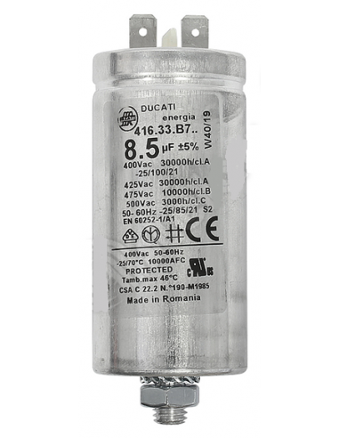 CONDENSATEUR 8.5UF-400V