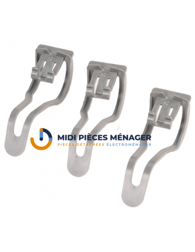 kit de 3 clips pour petits objets pour lave vaisselle BOSCH 10031132