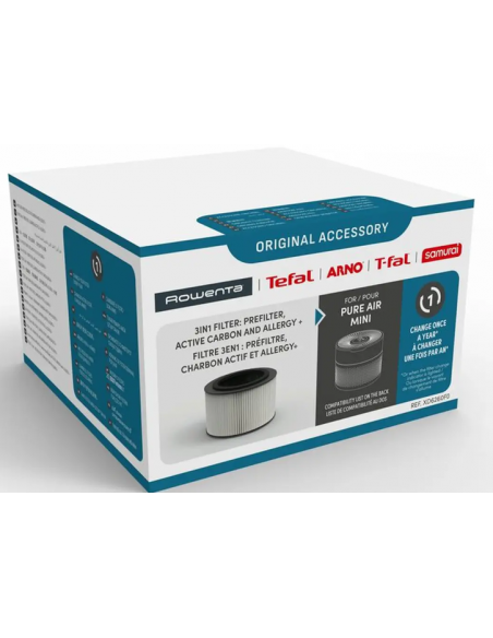 FILTRE 3 EN 1 POUR PURIFICATEUR D'AIR ROWENTA XD6260F0