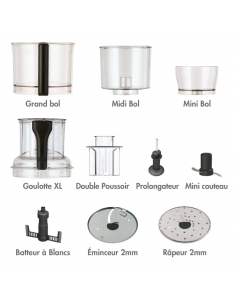 17671 - KIT CUVE COMPLET POUR ROBOT CULINAIRE 3100/3200 MAGIMIX
