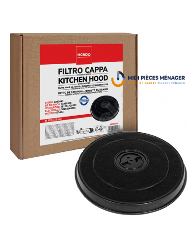 filtre a charbon hotte beko 9197060193