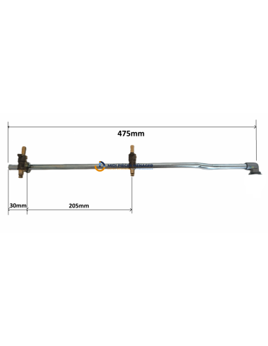 TUBULURE 28Mb 1/2" (Fr) POUR PLANCHA CAMPINGAZ...