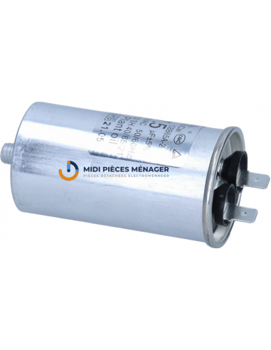 7,5UF 450V 7,5UF-450V CONDENSATEUR DEMARRAGE POUR LAVE LINGE