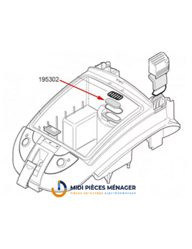 FILTRE POUR ASPIRATEUR THOMAS 195302