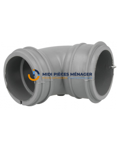 TUYAU COUDE POMPE CYCLAGE POUR LAVE VAISSELLE CANDY HOOVER  41015227