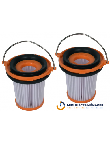 Lot de 2 filtres séparateurs POUR ASPIRATEUR BALAI SANS FIL XTREM COMPACT ROWENTA  ZR009011