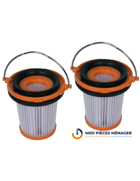 Lot de 2 filtres séparateurs POUR ASPIRATEUR BALAI SANS FIL XTREM COMPACT ROWENTA  ZR009011